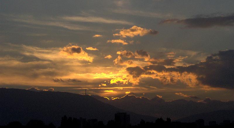 Sunset from Bulgaria