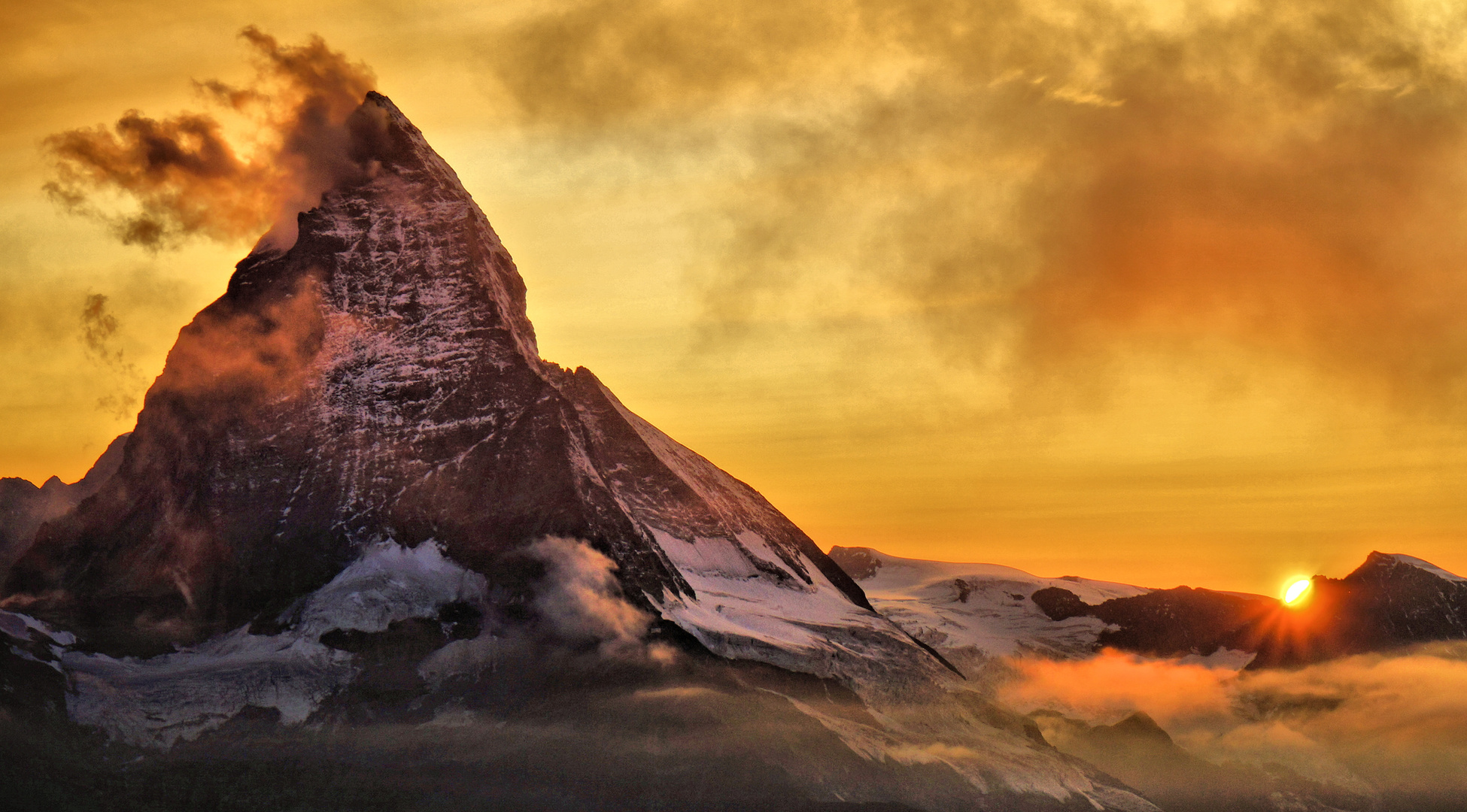 Sunset from Gornergrat