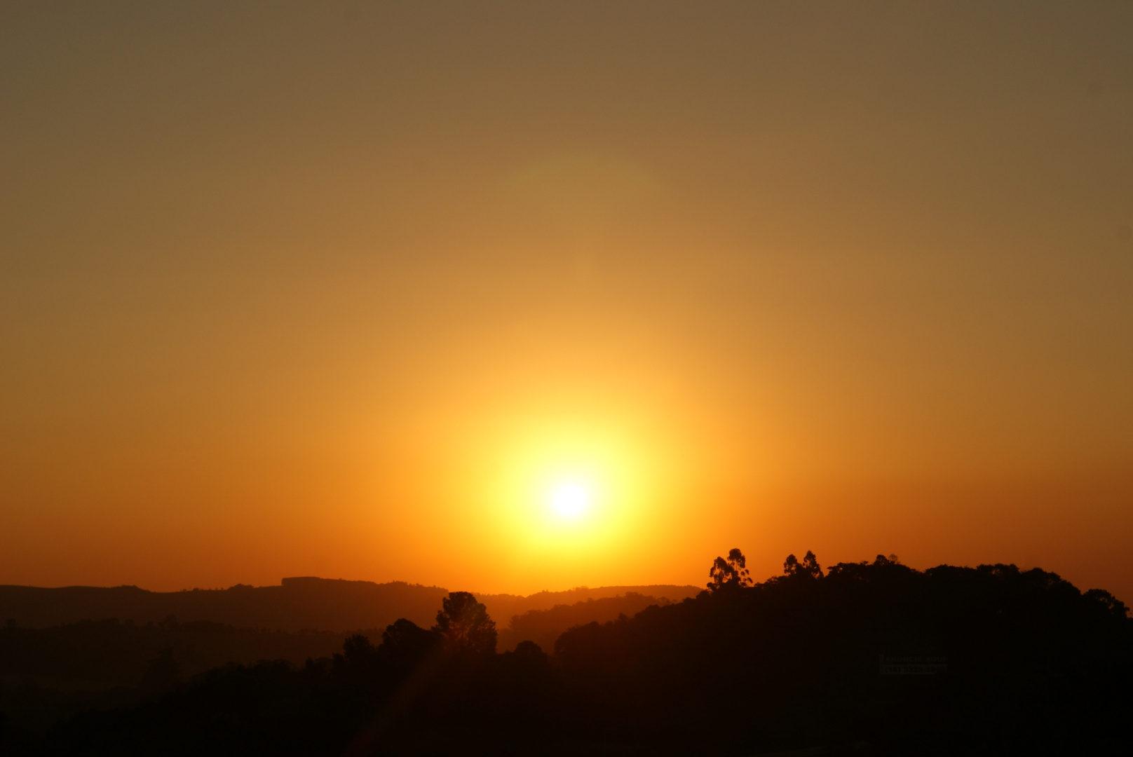 Sunset from São Paulo - Brazil