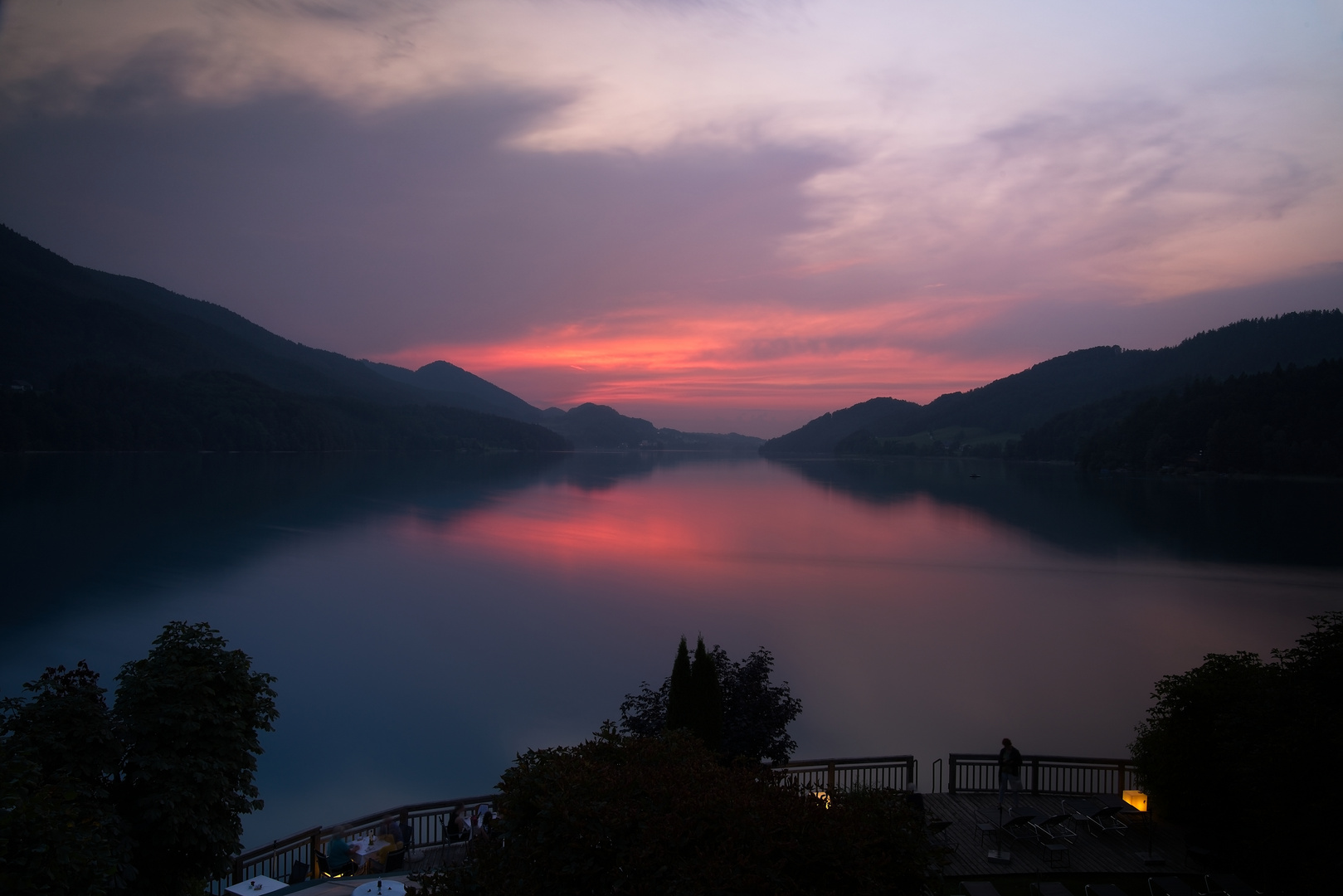 Sunset @ Fuschlsee