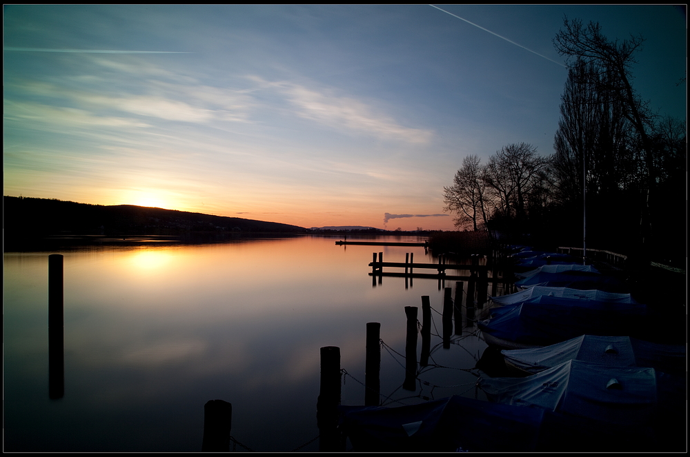 Sunset @ Greifensee