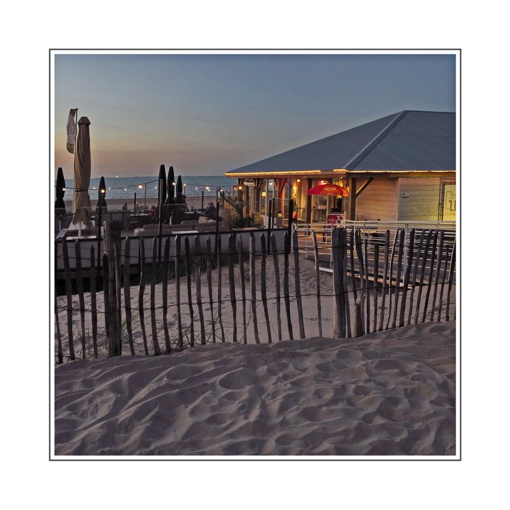 (sunset) Groede Aan Zee (Strandpaviljoen)