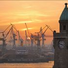 Sunset Hafen