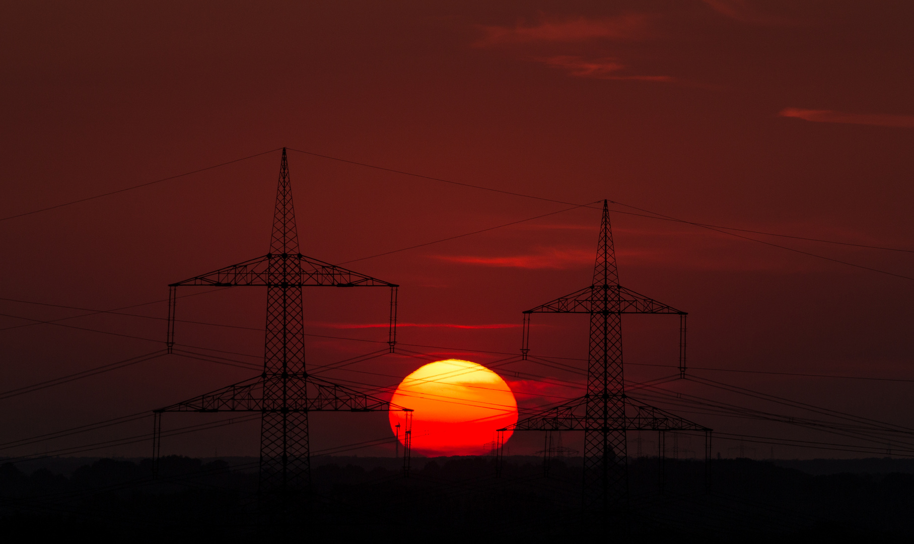 Sunset Halde Scholven 