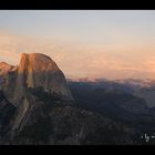 sunset half dome