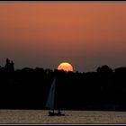 Sunset Hamburg Aussenalster