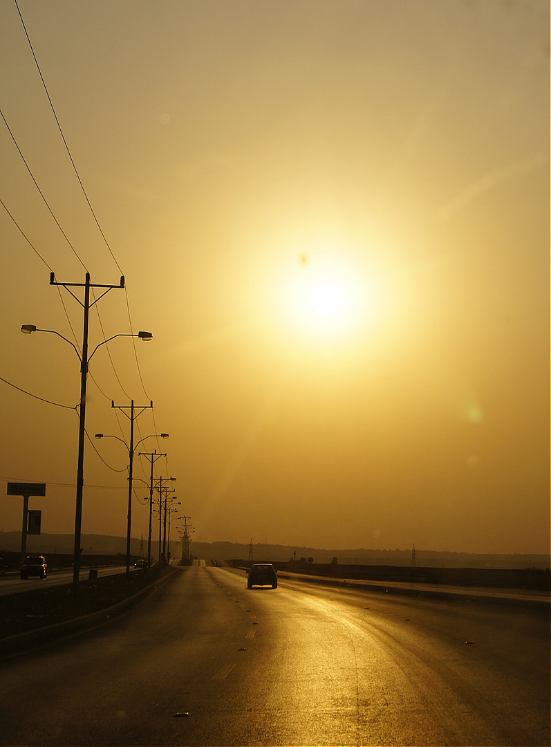Sunset - Highway