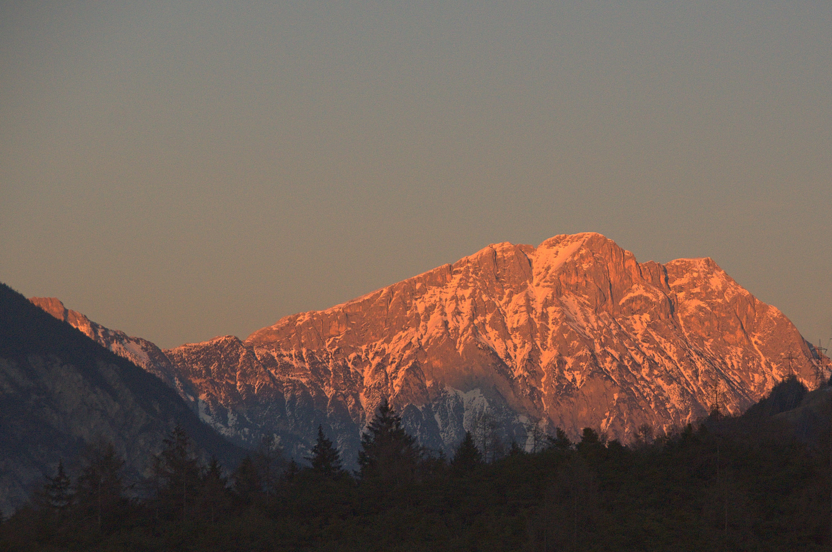 Sunset Hohe Munde