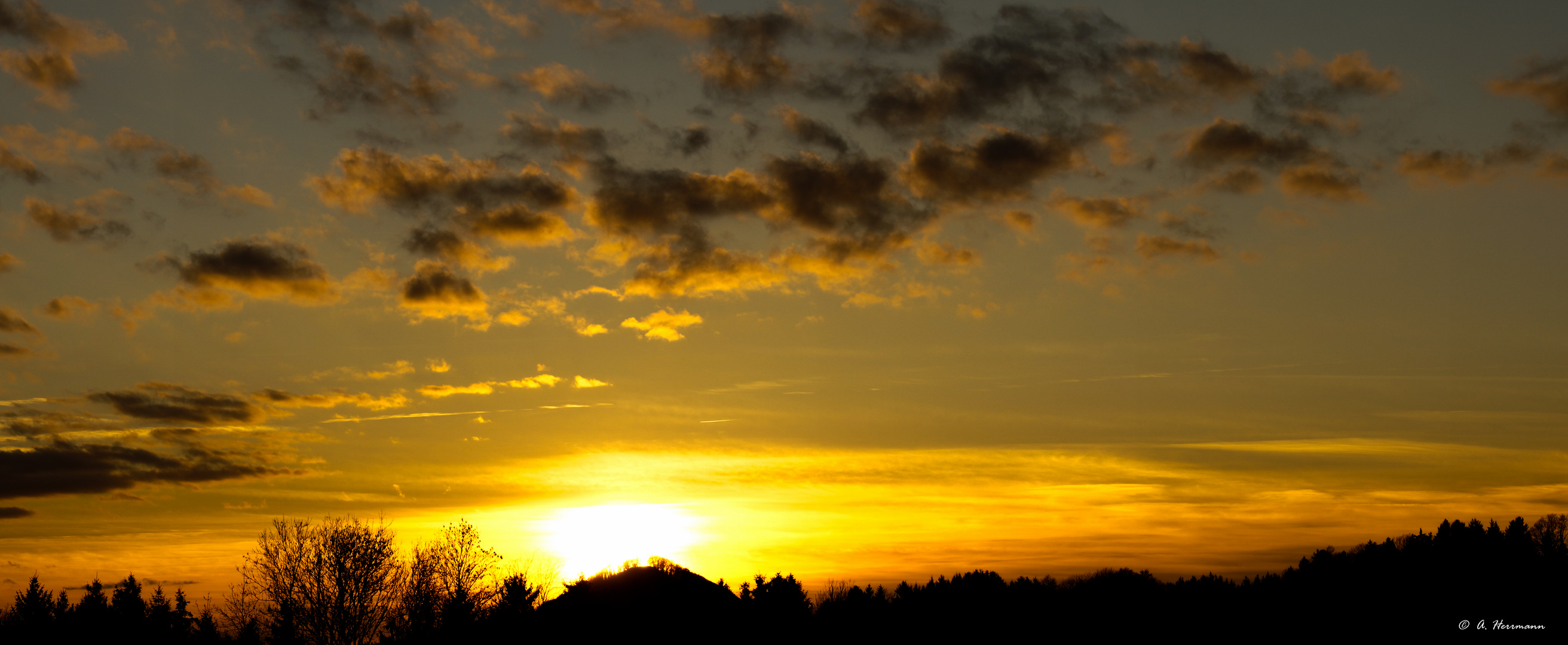 sunset Hohenstaufen