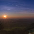 Sunset Hohenzollern Pano