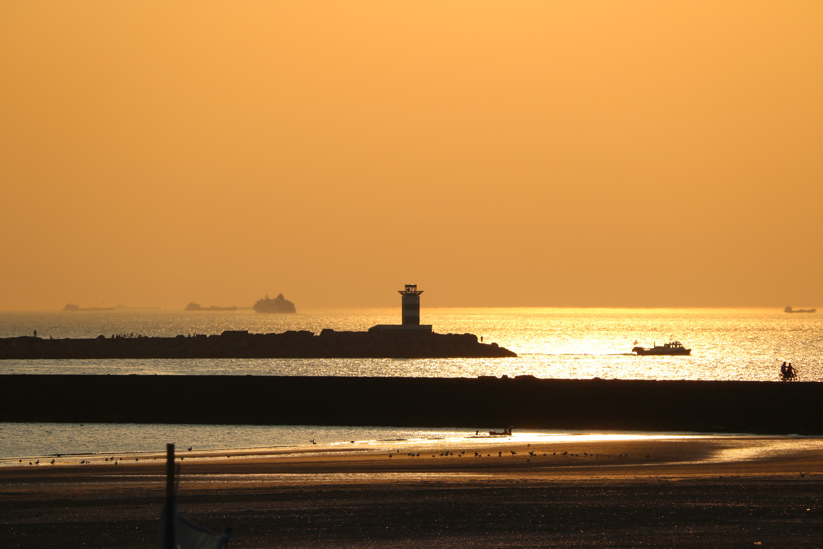 Sunset Ijmuiden