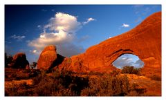 Sunset im Arches