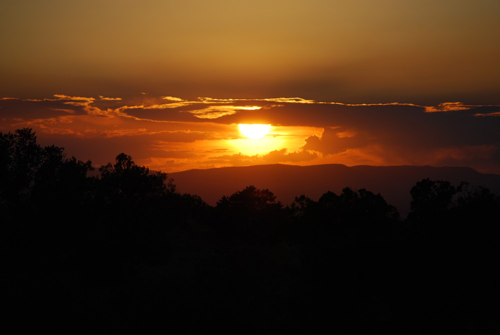 Sunset im Canyon de Chelly