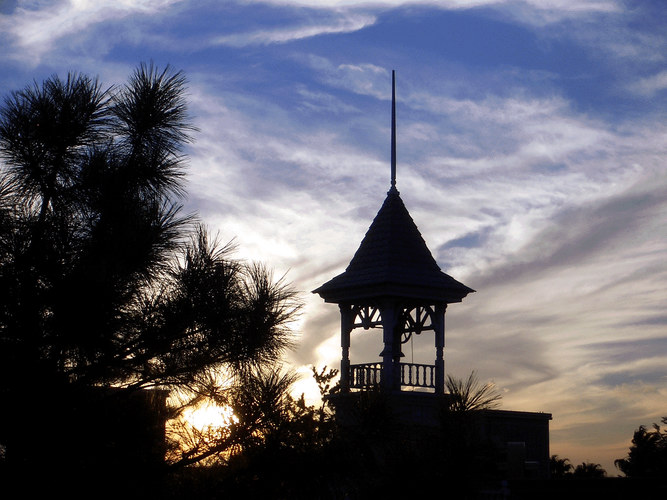 Sunset im Disneyland