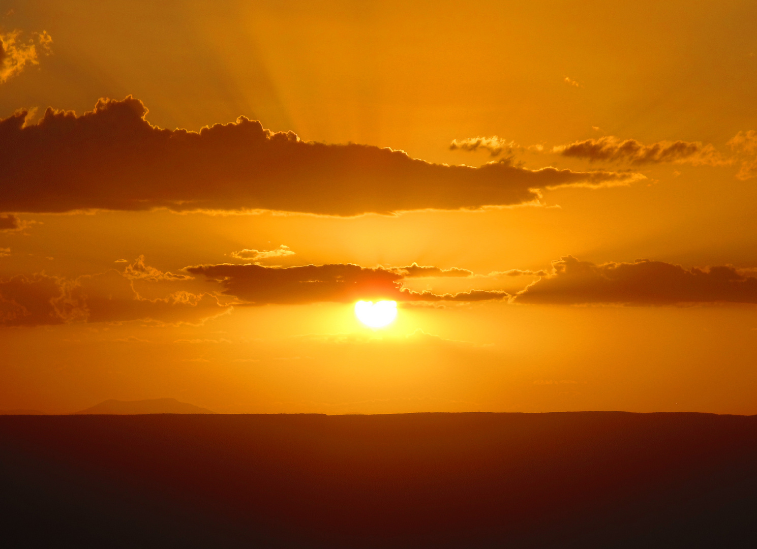 Sunset im Grand Canyon