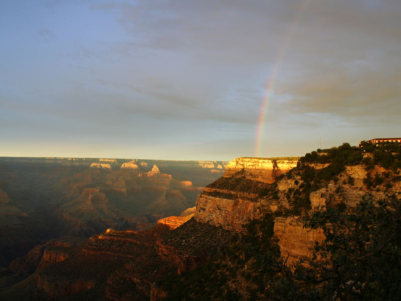 Sunset im Grand Canyon