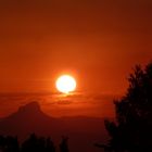 Sunset im Lamington Nationalpark, Australien