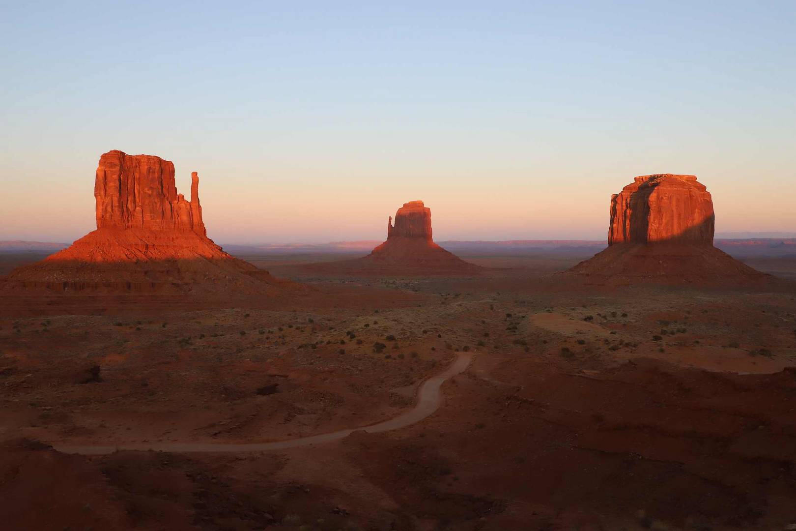 Sunset im Monument Valley