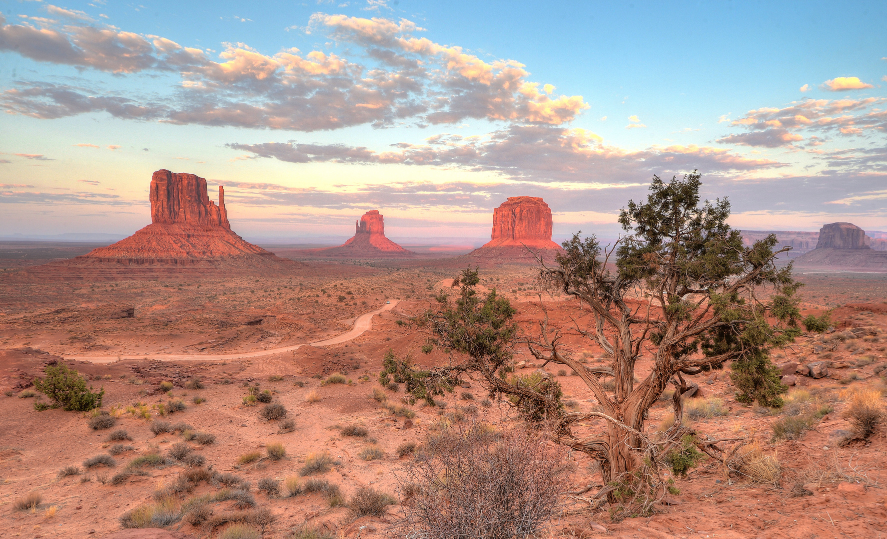 Sunset im Monument Valley