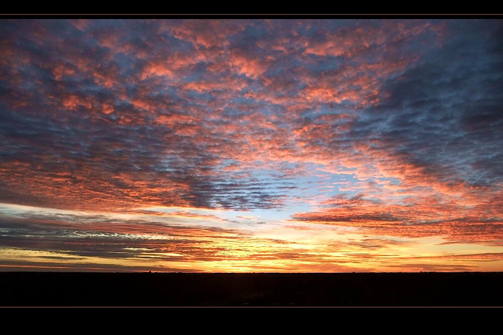 Sunset im Outback