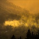 sunset im Thüringer Wald