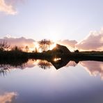 Sunset im Torfkahnhafen