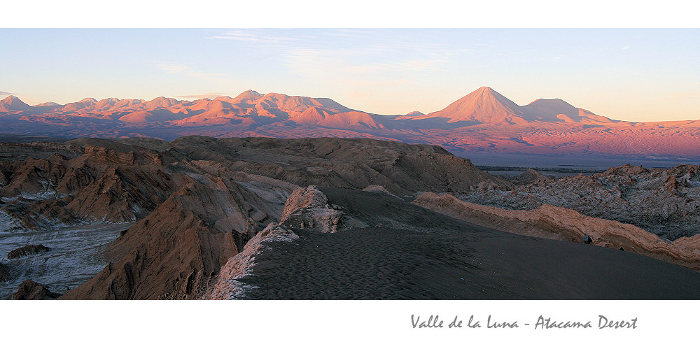 Sunset im Valle de la Luna