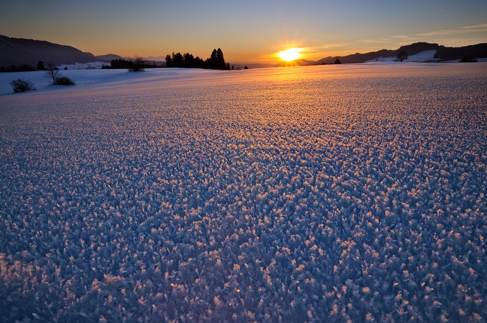 Sunset im Weitnauer Tal