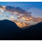 Sunset in Adige Valley