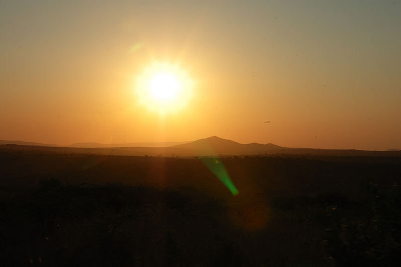 Sunset in Africa