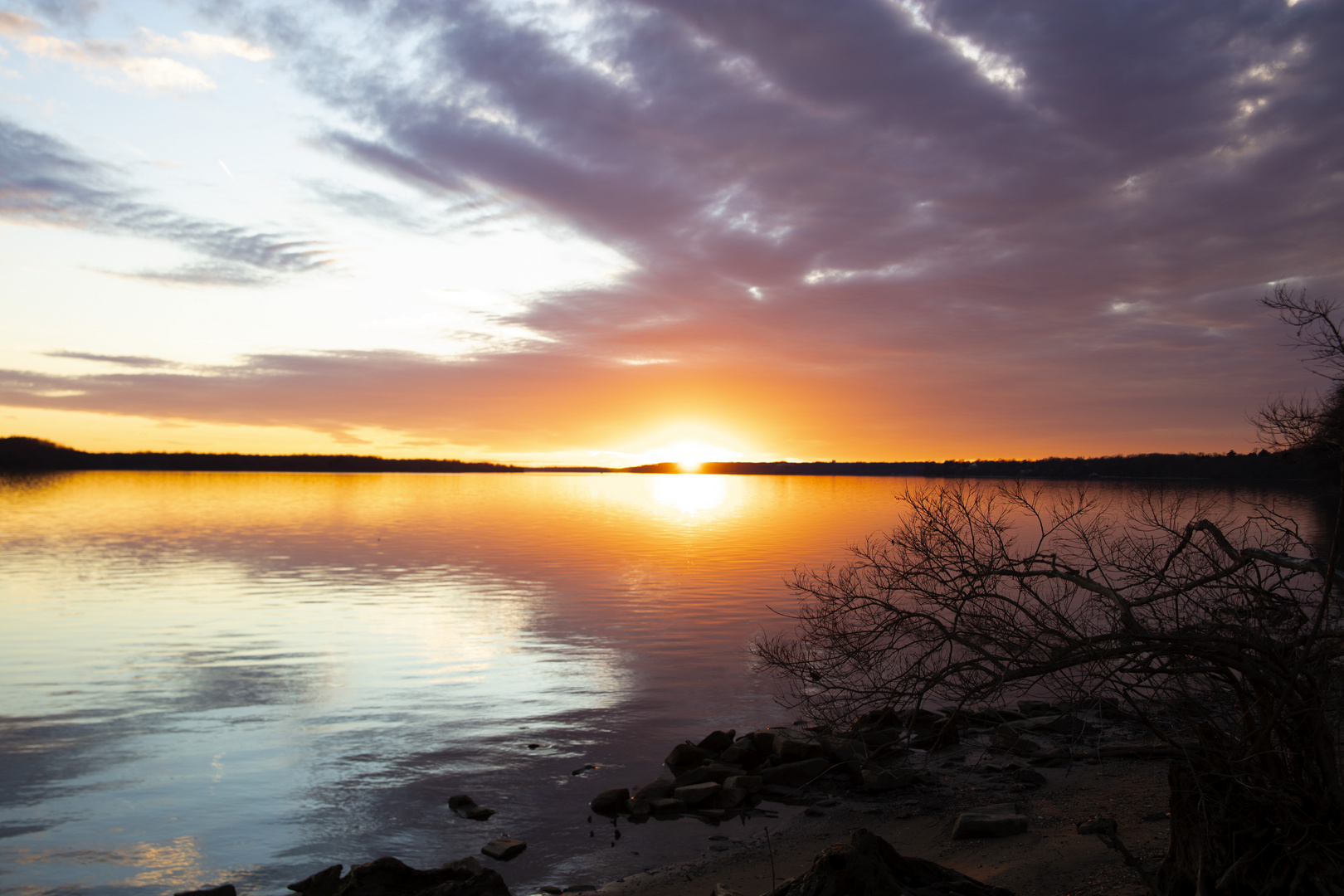 Sunset in Alexandria, Virginia