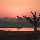 Sunset in Amarapura - Myanmar