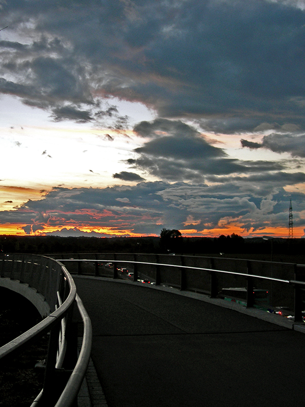 Sunset in Augsburg