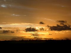 sunset in australia