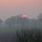 Sunset in autumn