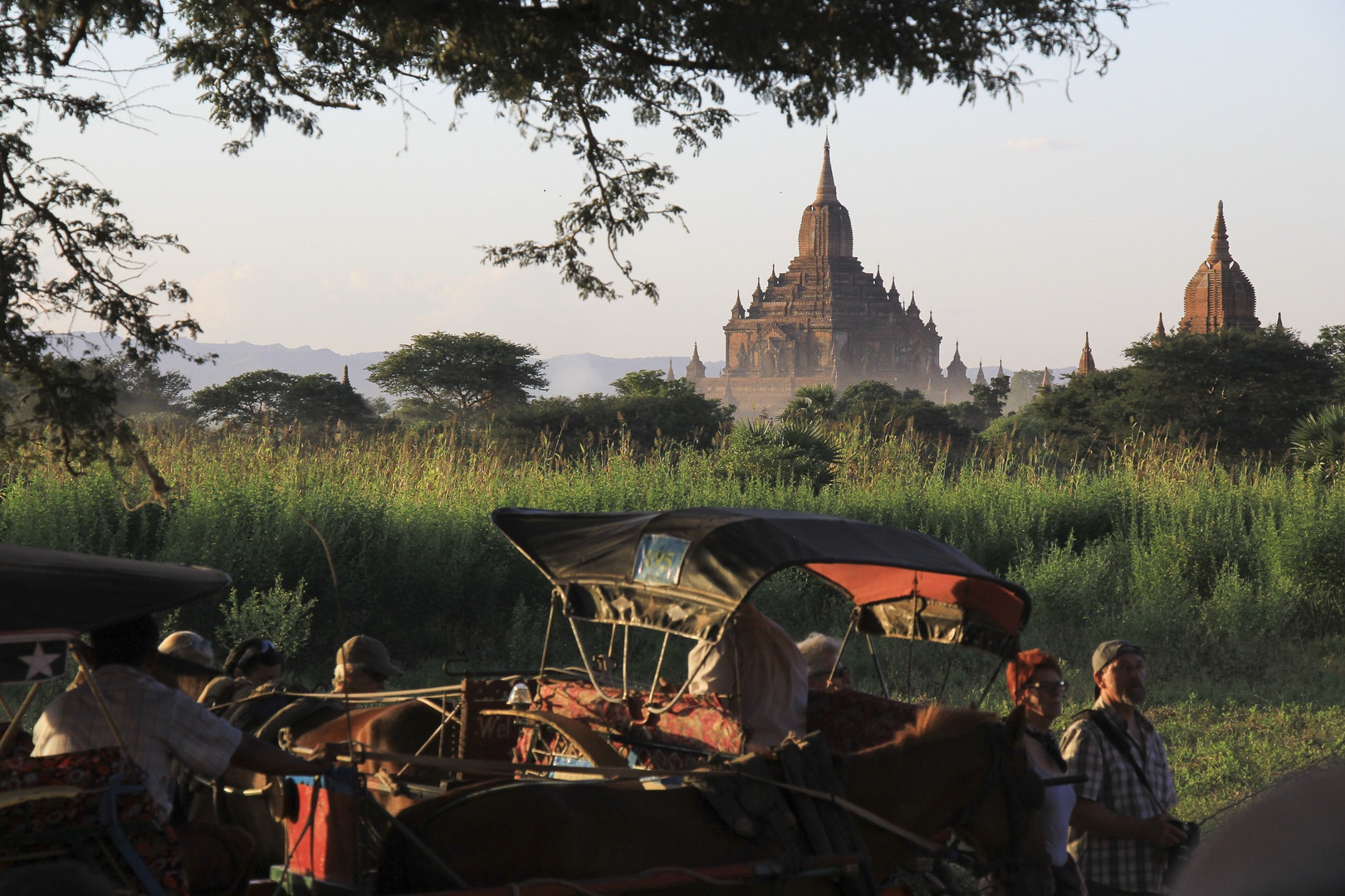 Sunset in Bagan