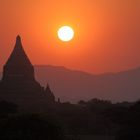 Sunset in Bagan