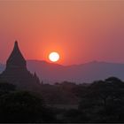 Sunset in Bagan