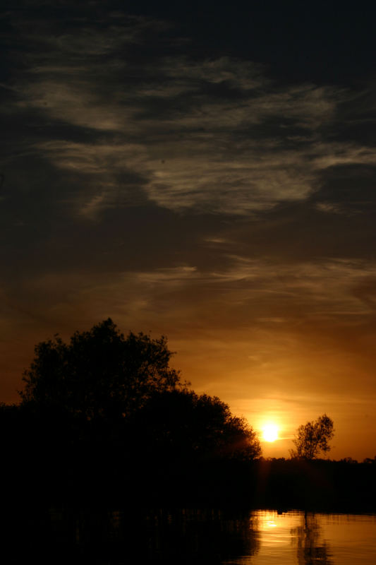 Sunset in Banagher