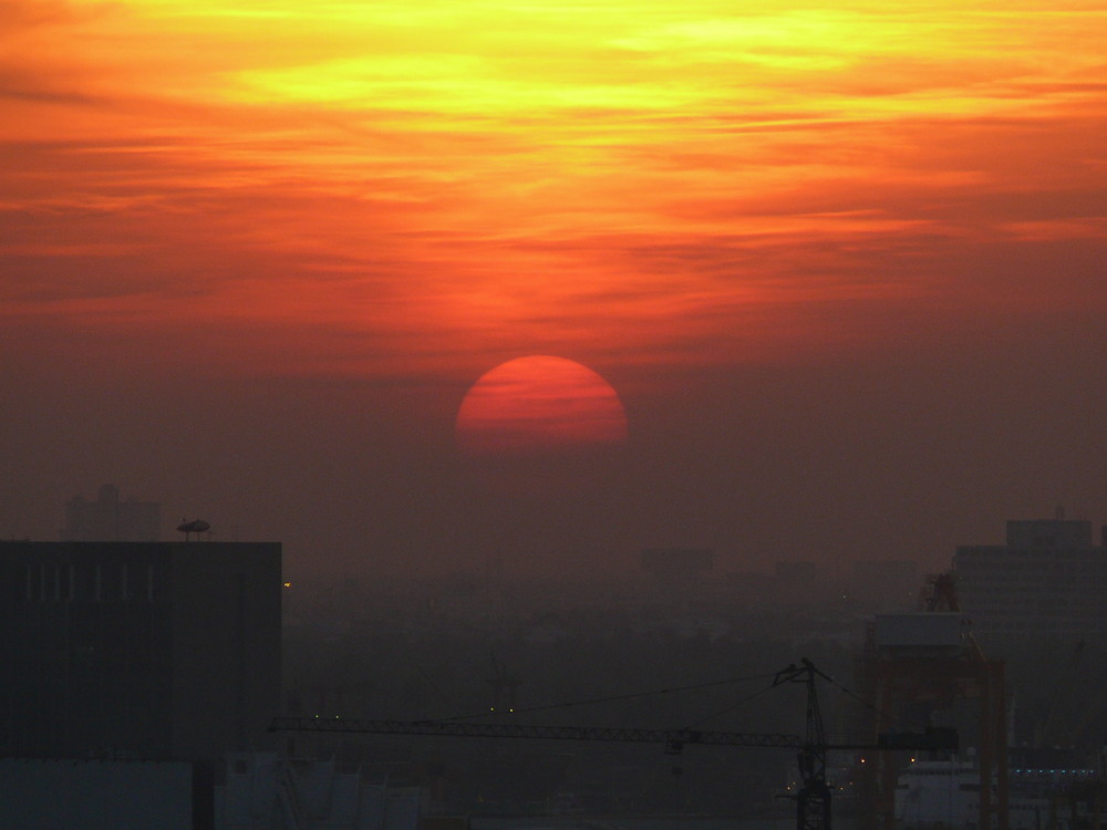 Sunset in Bangkok