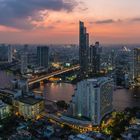 Sunset in Bangkok