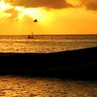 Sunset in Belize