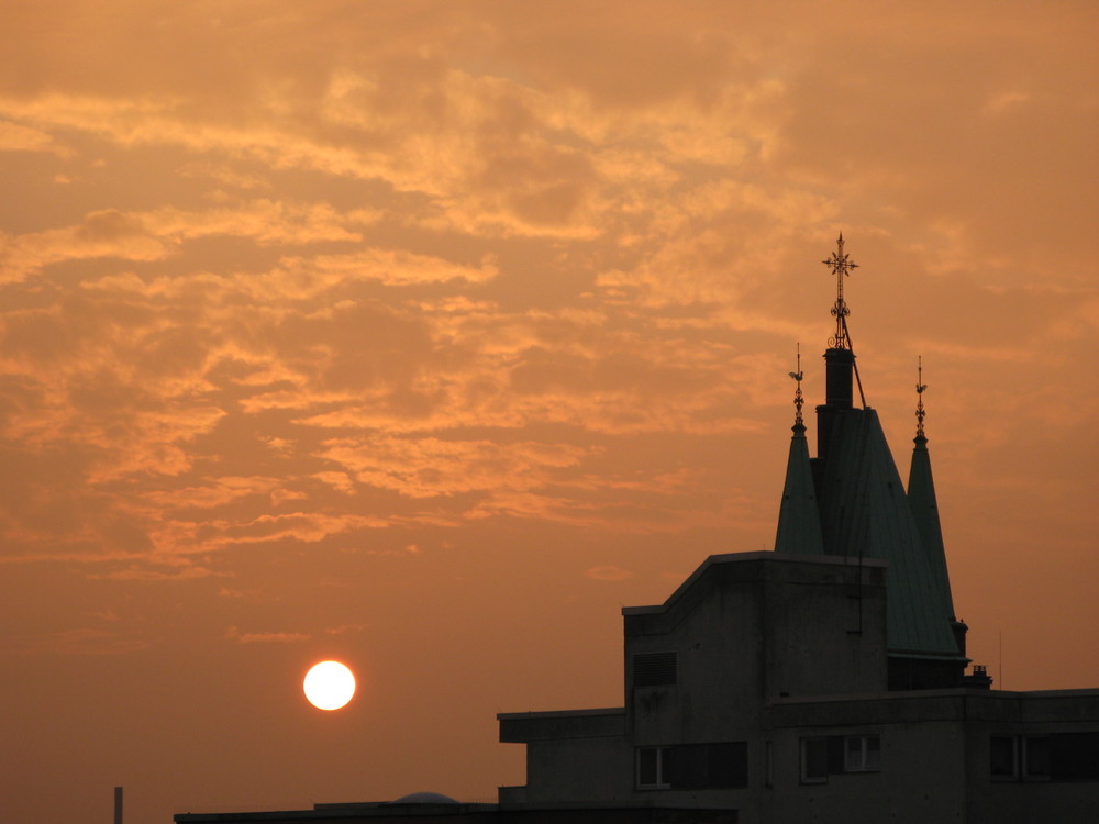 Sunset in Berlin