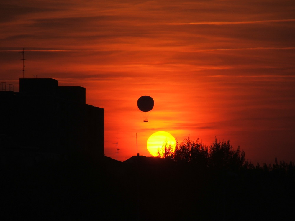 Sunset in Berlin