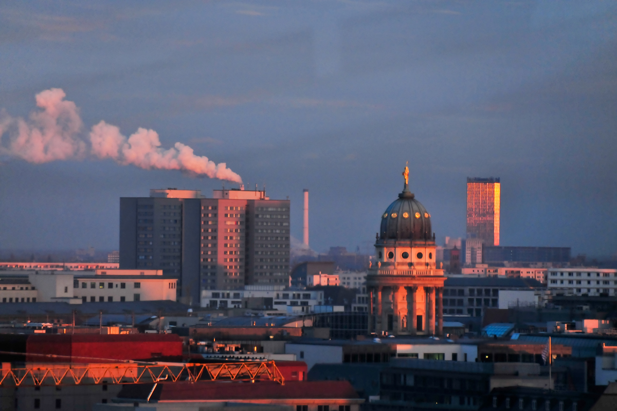 sunset in Berlin