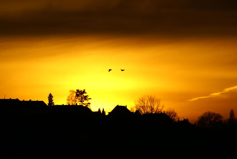 Sunset in Bern, Switzerland