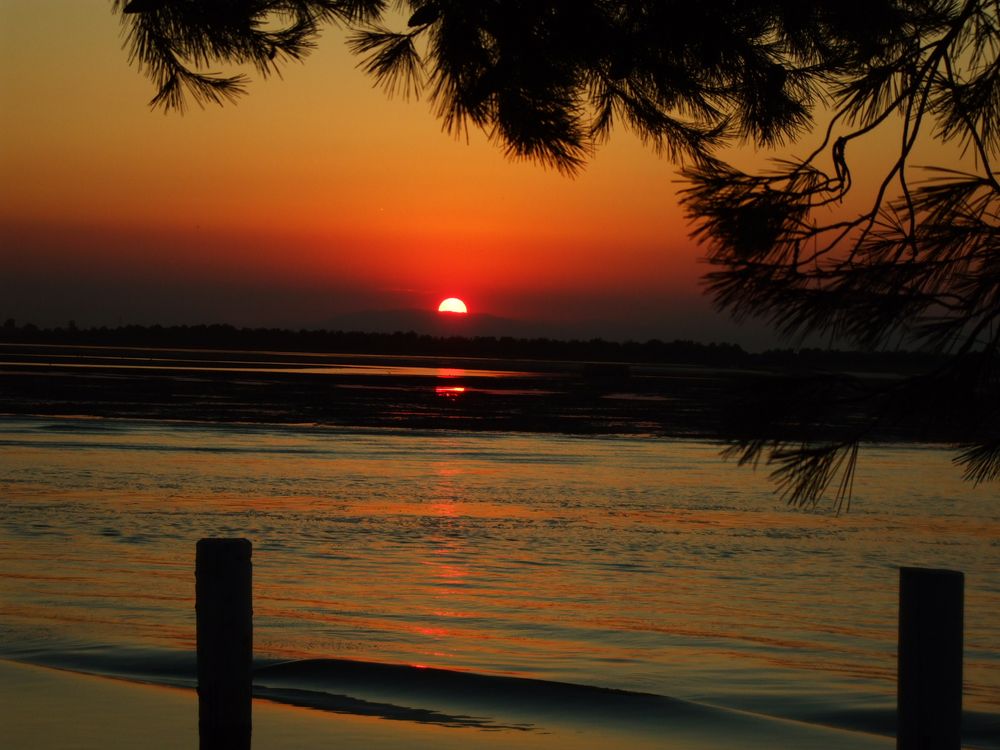 Sunset in Bibione