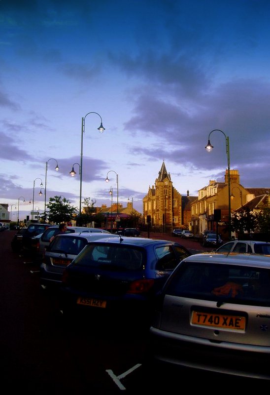 Sunset in Biggar