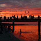 Sunset in Binz