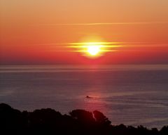 Sunset in Blanes